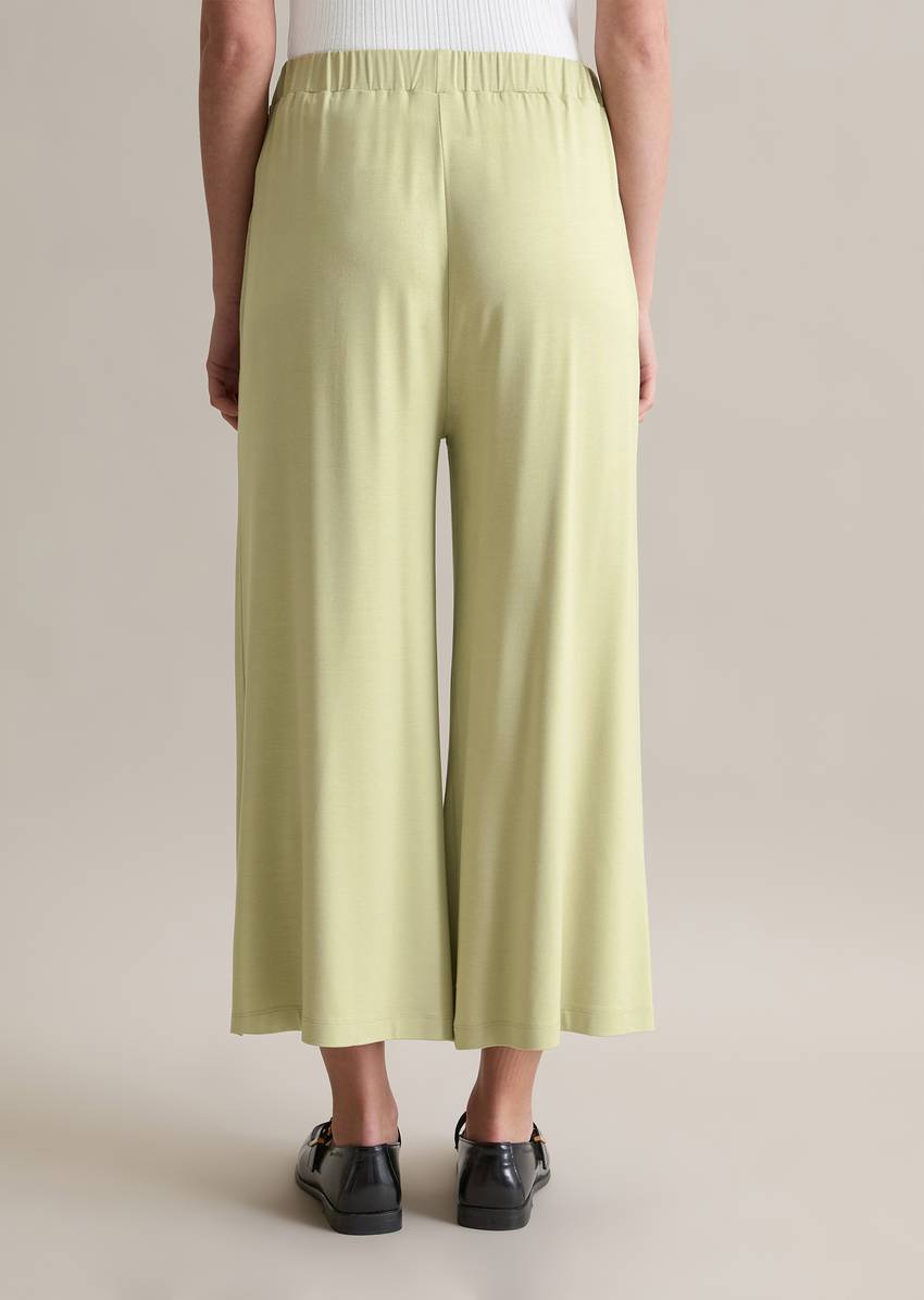 Wide jersey pants from LENZING™ ECOVERO™