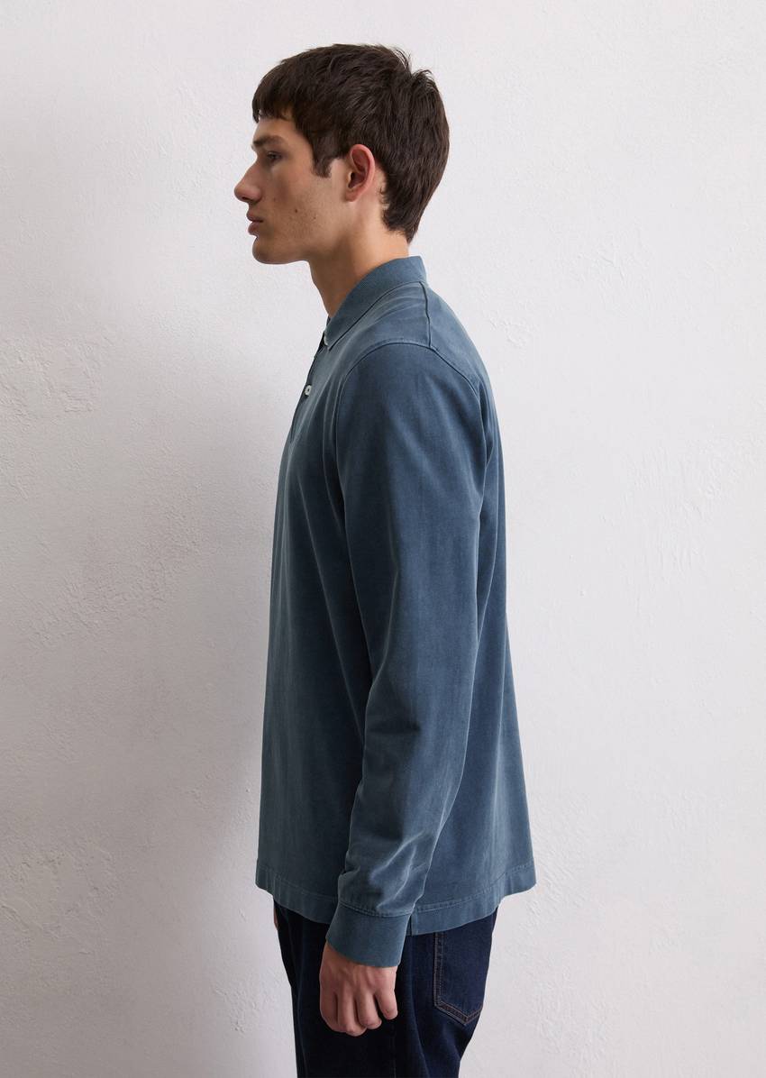 Polo shirt jersey regular made from pure organic cotton