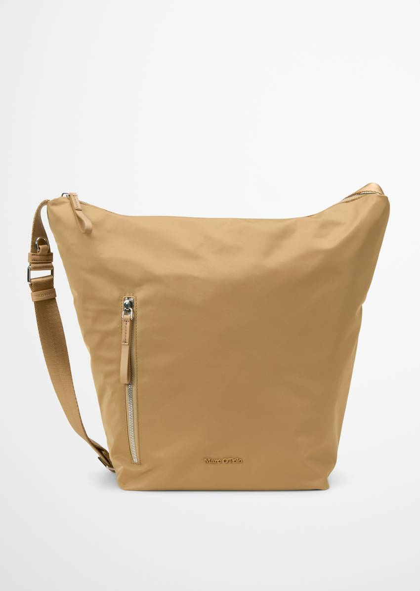 Hobo bag medium made from recycled material