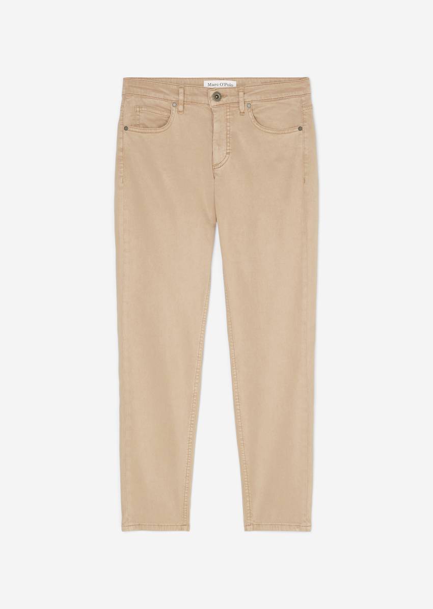 Pants model Lulea slim made from a lyocell-cotton mix