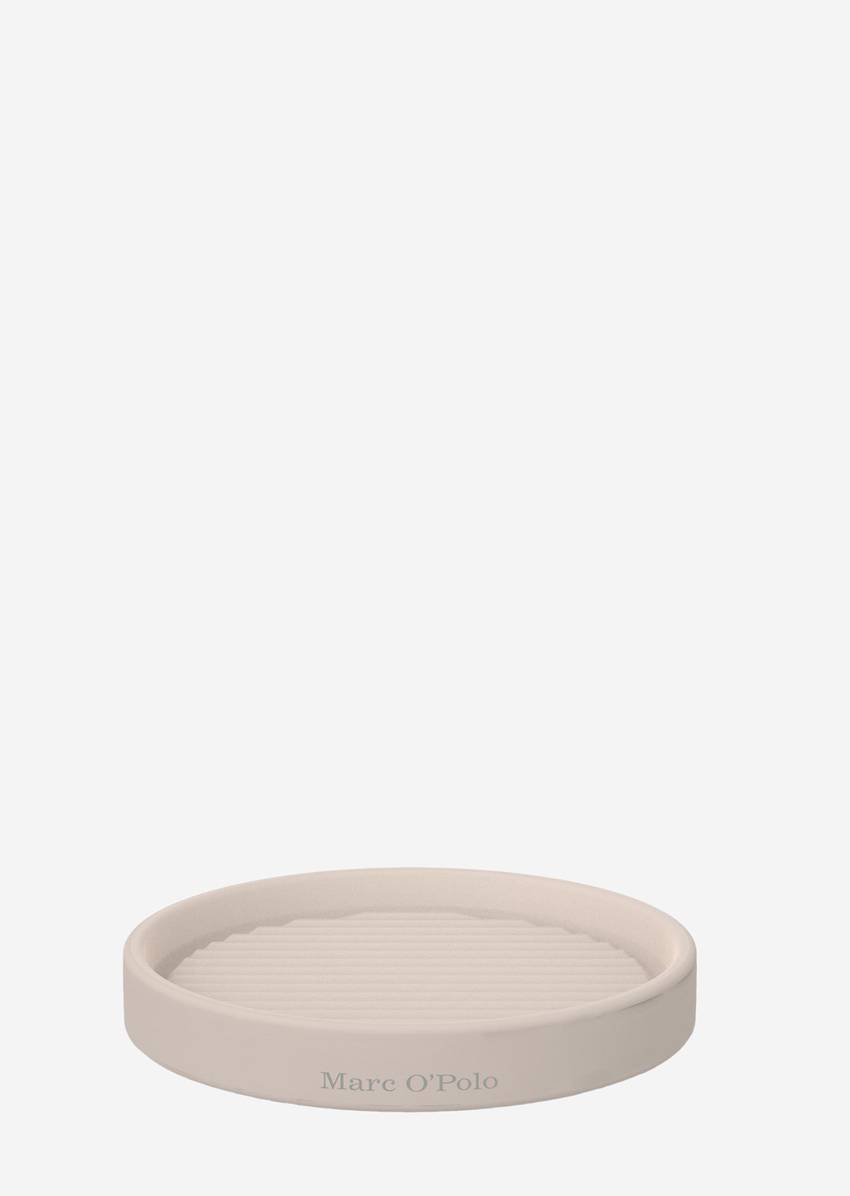 Soap dish model The Wave from durable stoneware