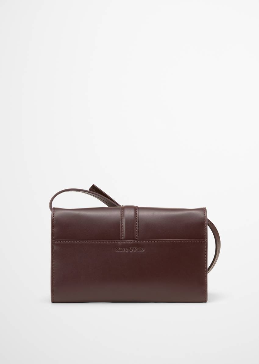 2in1 shoulder bag small made from fine cowhide