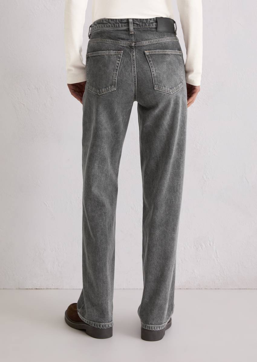 Jeans model Leby straight made from organic cotton blend stretch