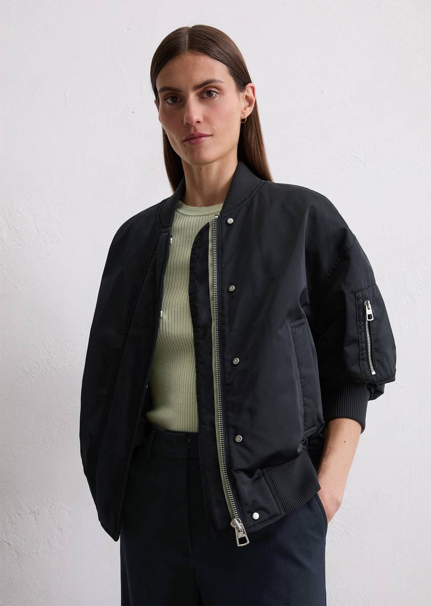 Blouson Travel Collection made from recycled polyester twill