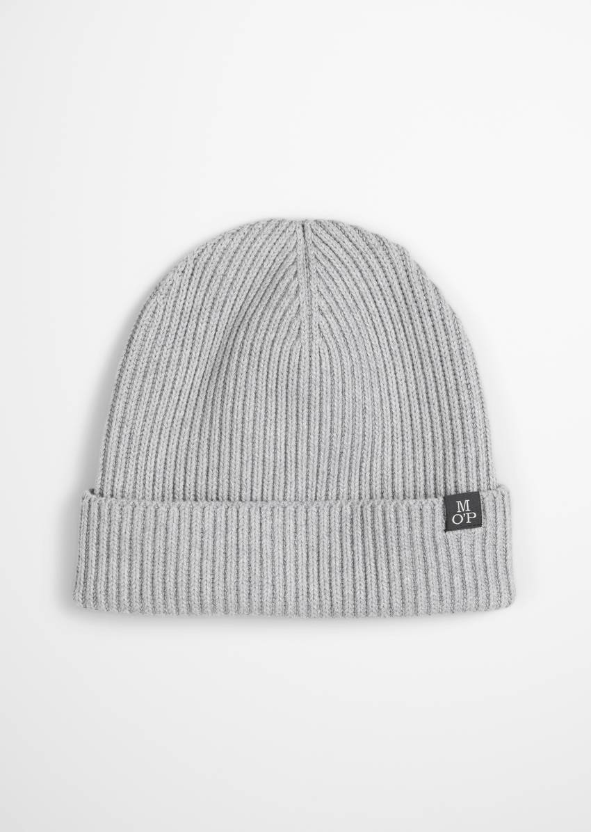 TEENS-BOYS knitted hat made from a stretchy organic cotton blend