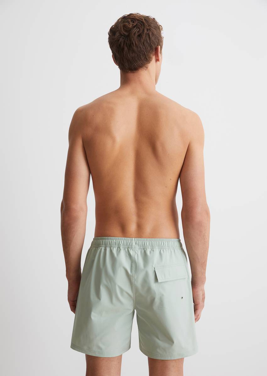 Swimming shorts made from recycled material