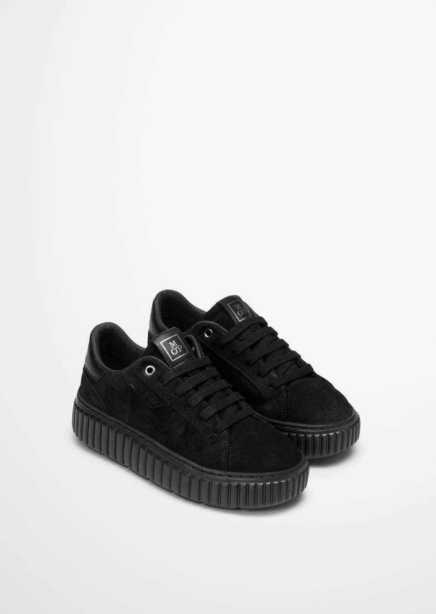 Sneaker made from suede