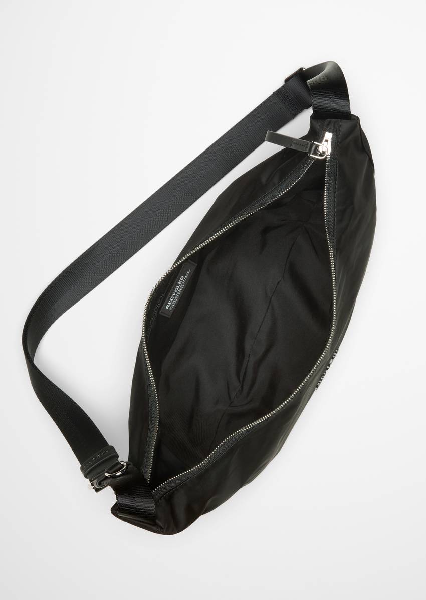 Shoulder bag small Made from water-repellent material