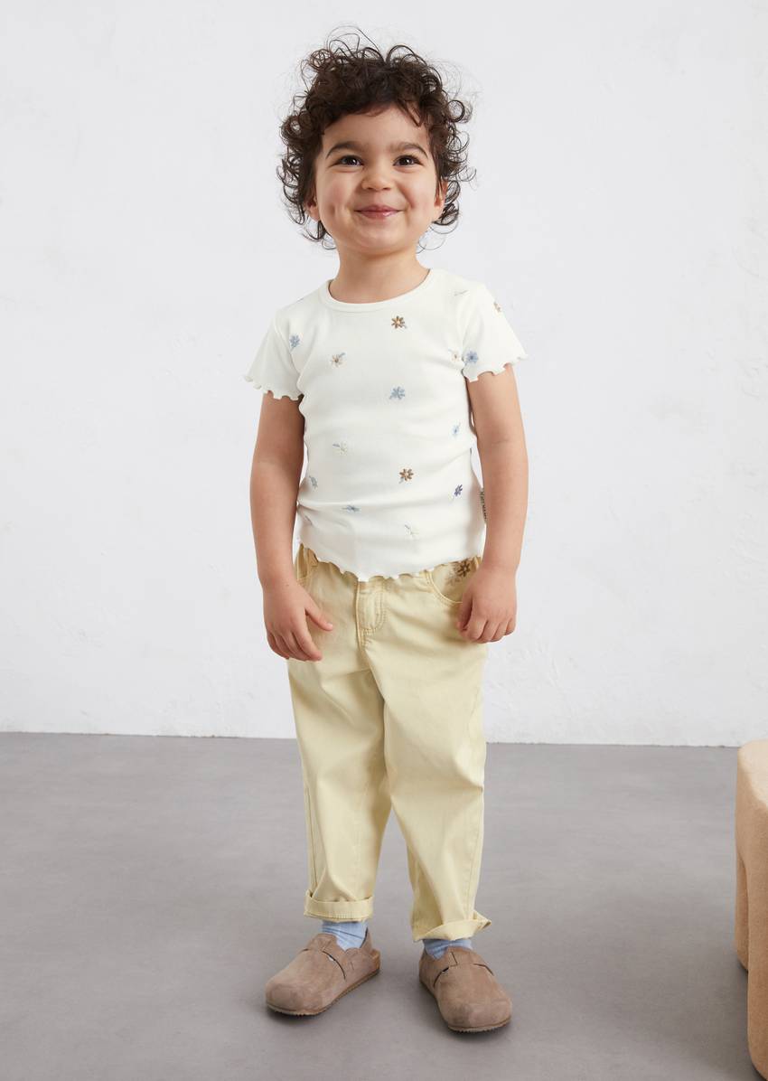 KIDS-GIRLS T-Shirt with floral pattern