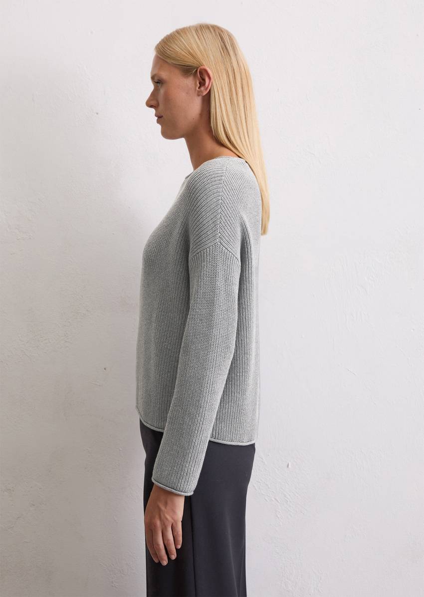 DfC knitted sweater oversize made from heavyweight organic cotton