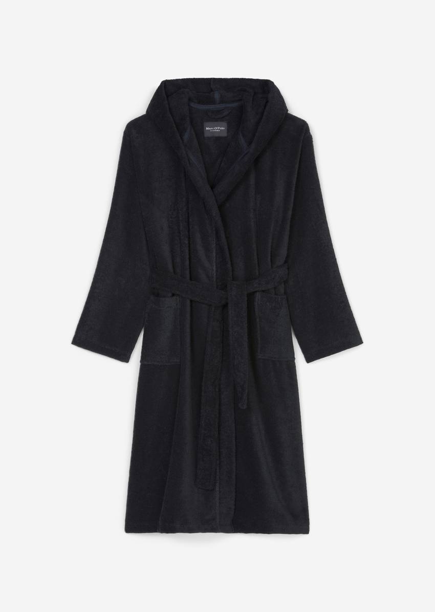 Men's bathrobe model Timeless With hood