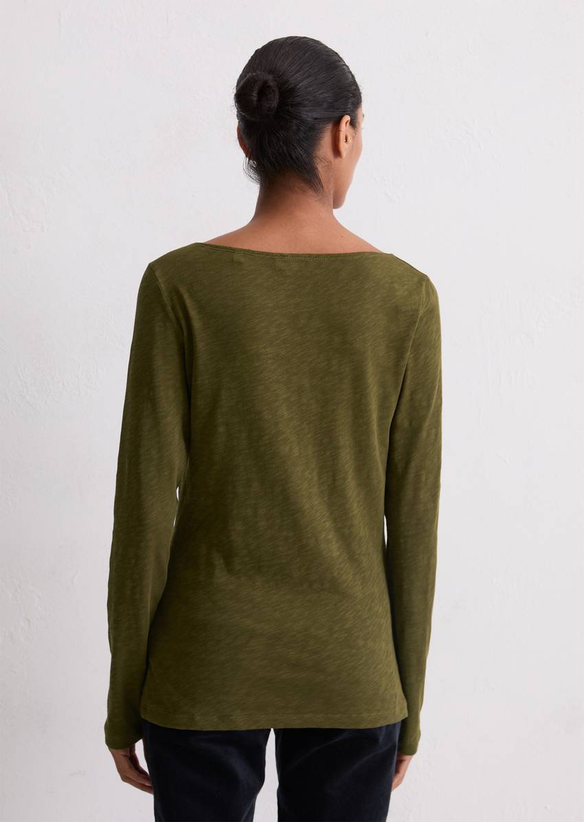 U-boat longsleeve regular made from organic cotton quality