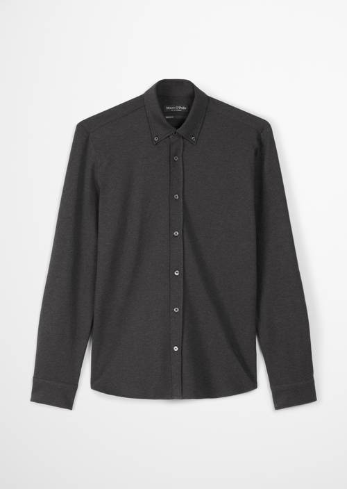 Jersey shirt regular made from compact organic cotton