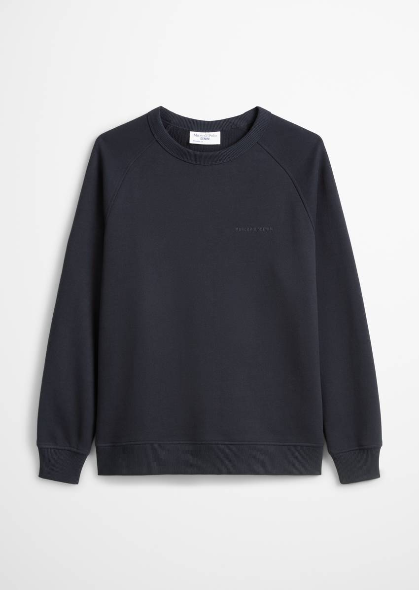 Relaxed sweatshirt made of heavy, structured quality