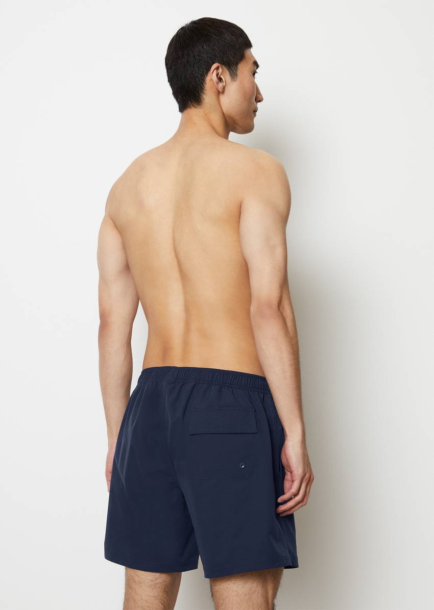 Swimming shorts made from recycled material