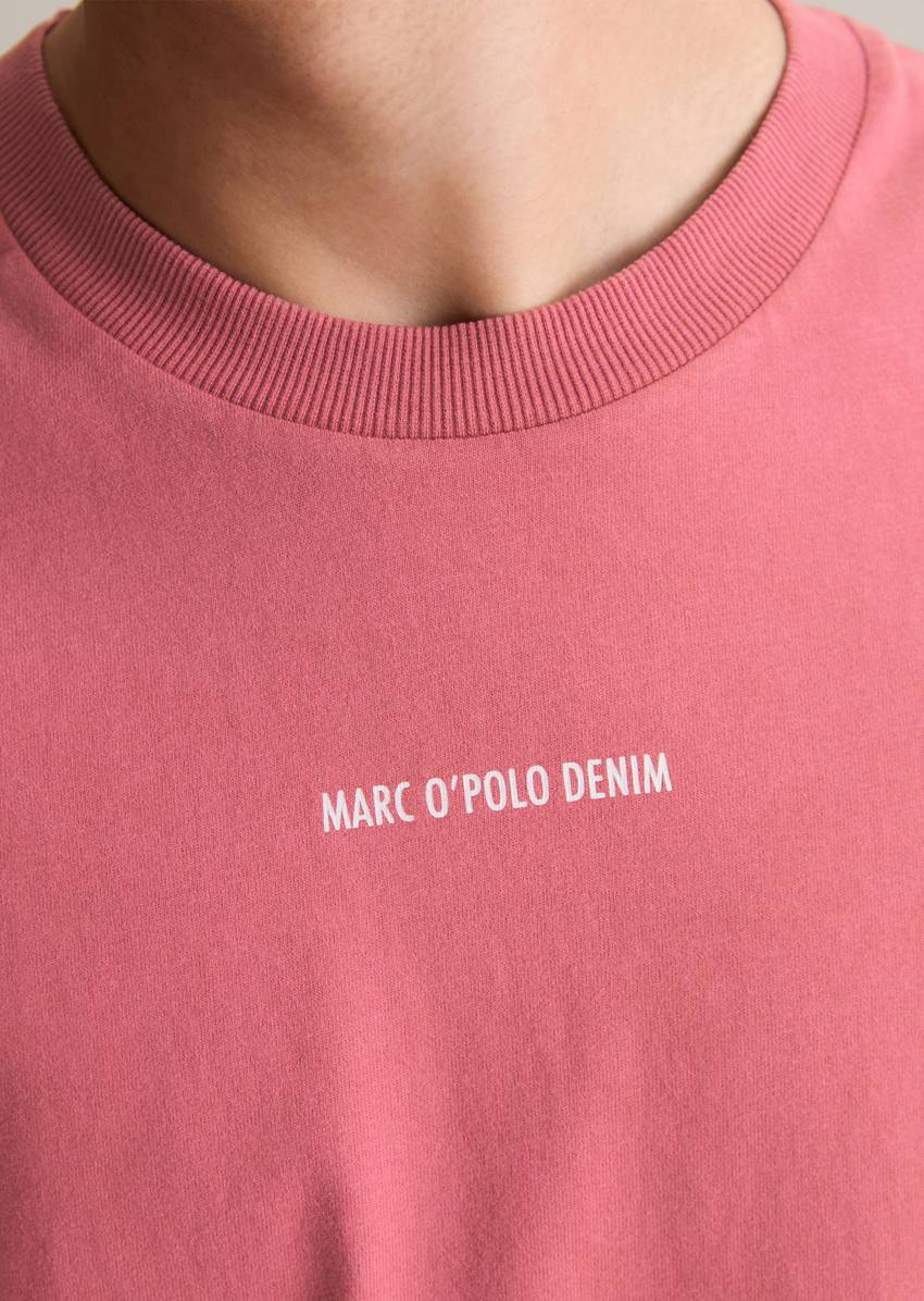 Relaxed T-shirt made from soft-touch organic cotton