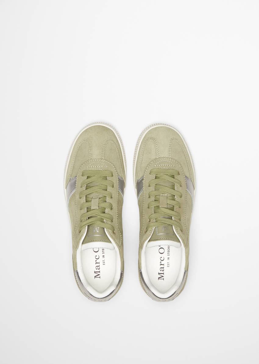 Sneaker made from high-quality cowhide