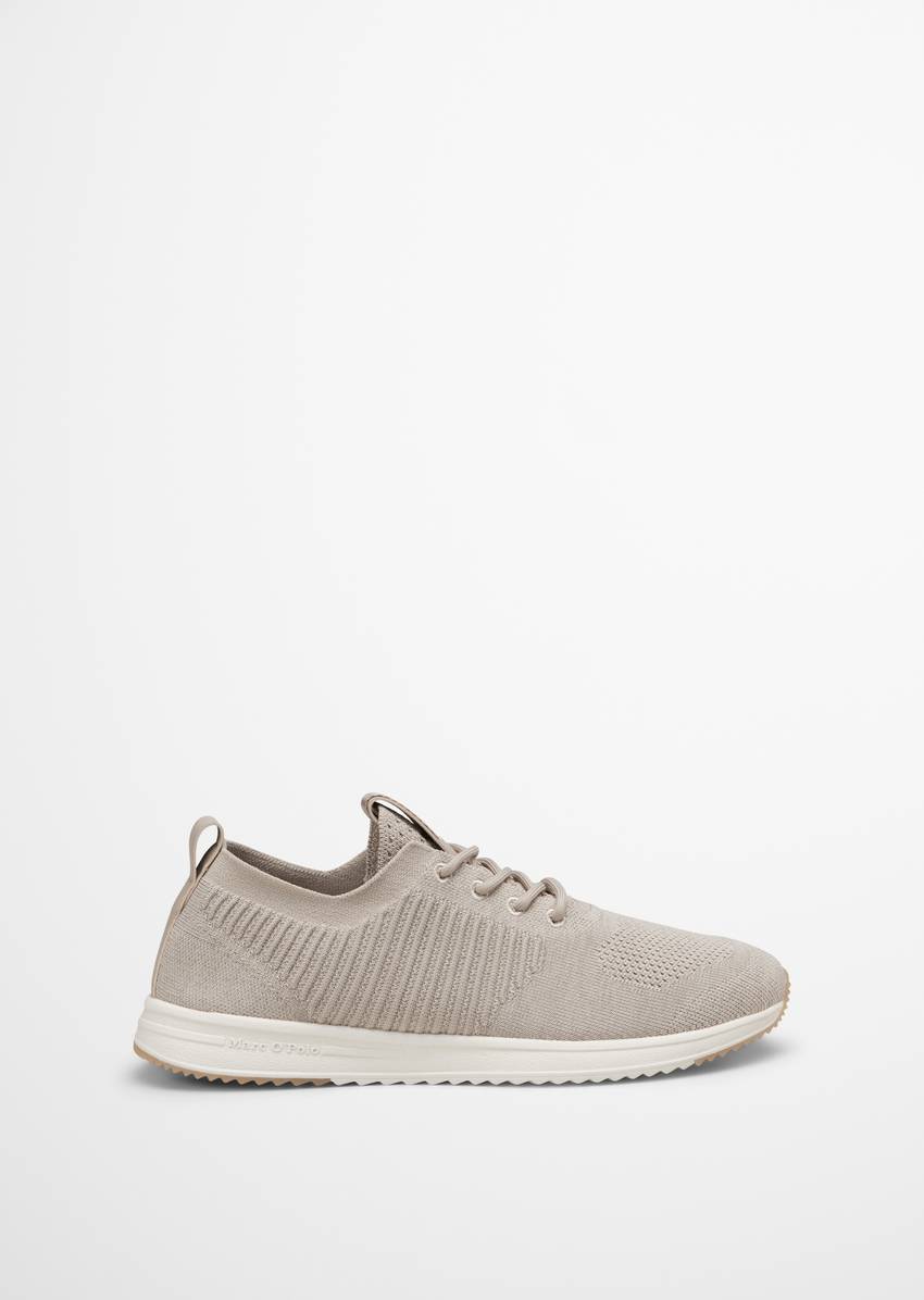 Knitted sneakers made from recycled polyester