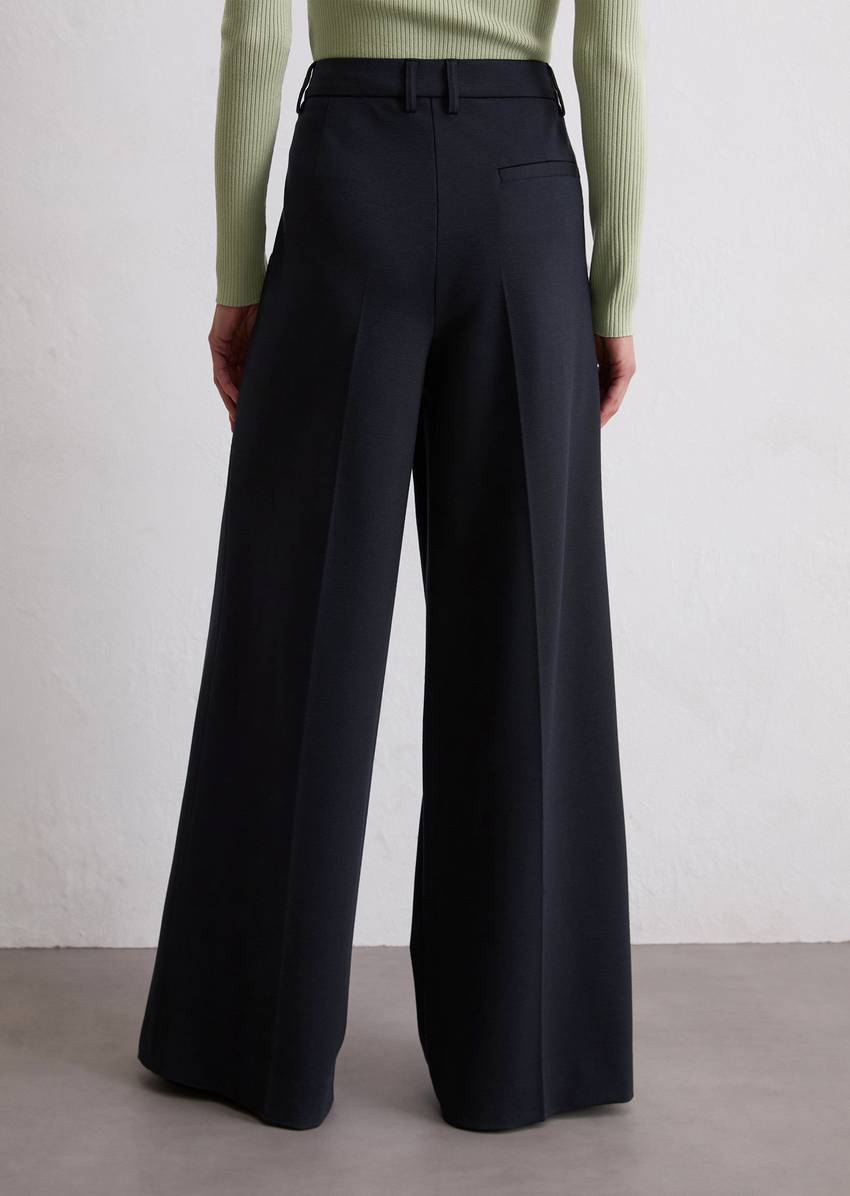 Travel Collection pants made from interlock jersey
