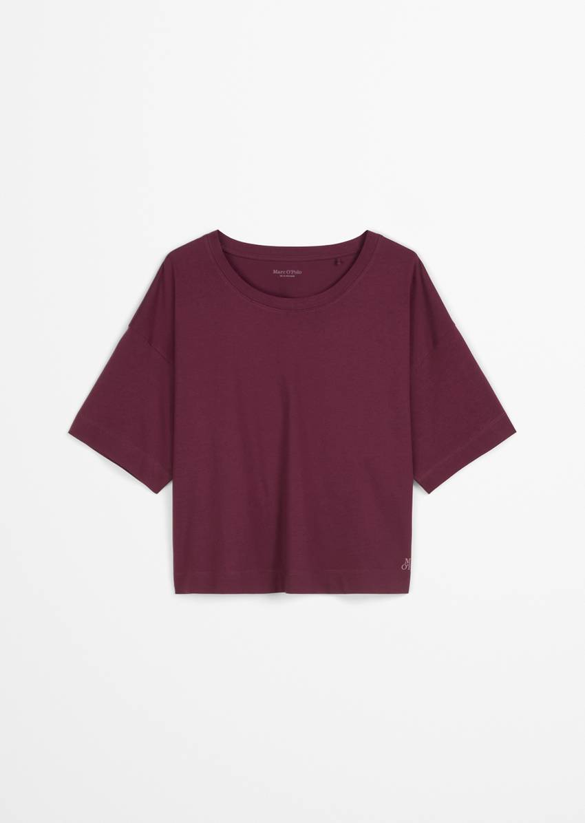 Lounge shirt made from organic cotton jersey