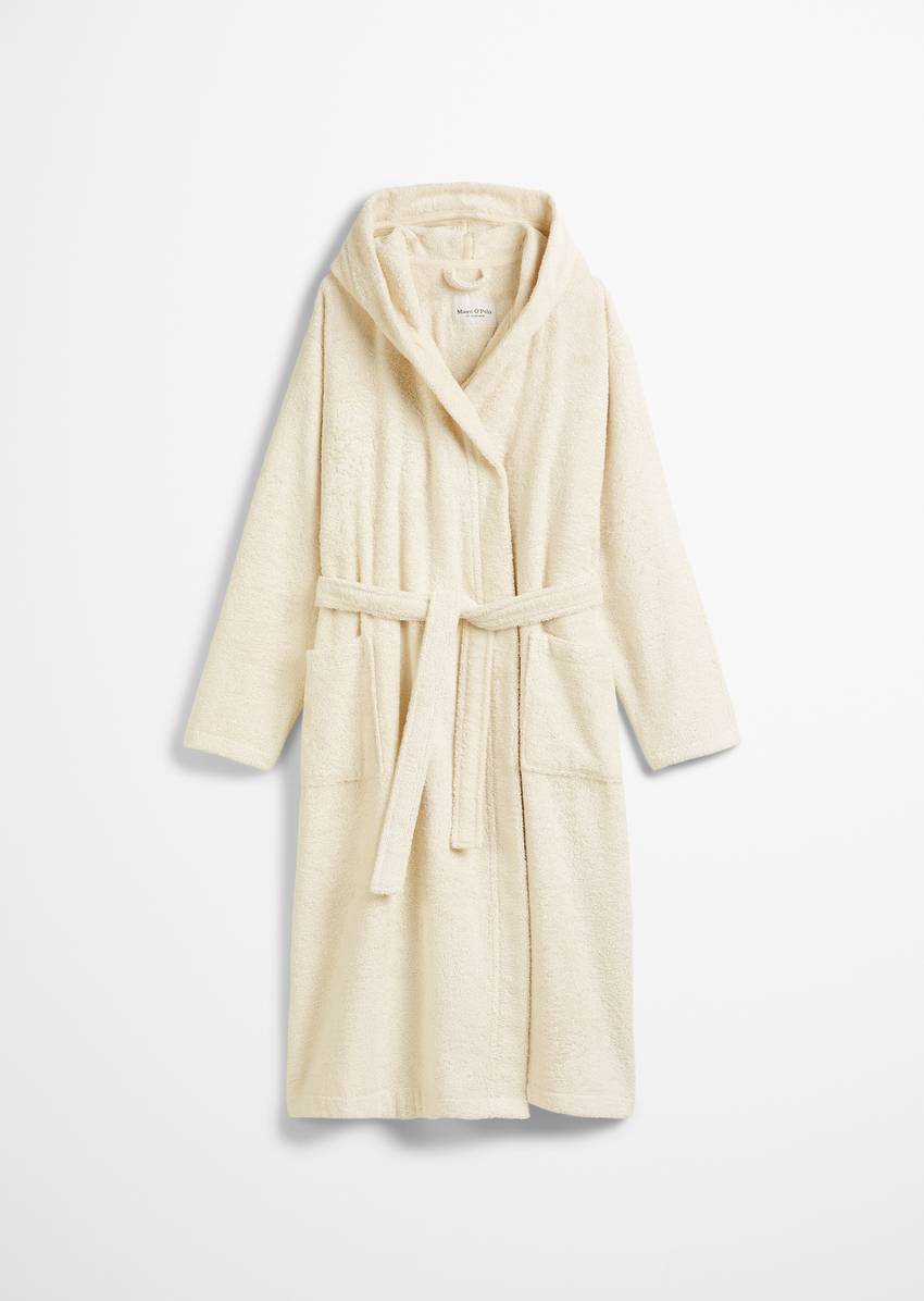 Ladies' bathrobe model Timeless With hood