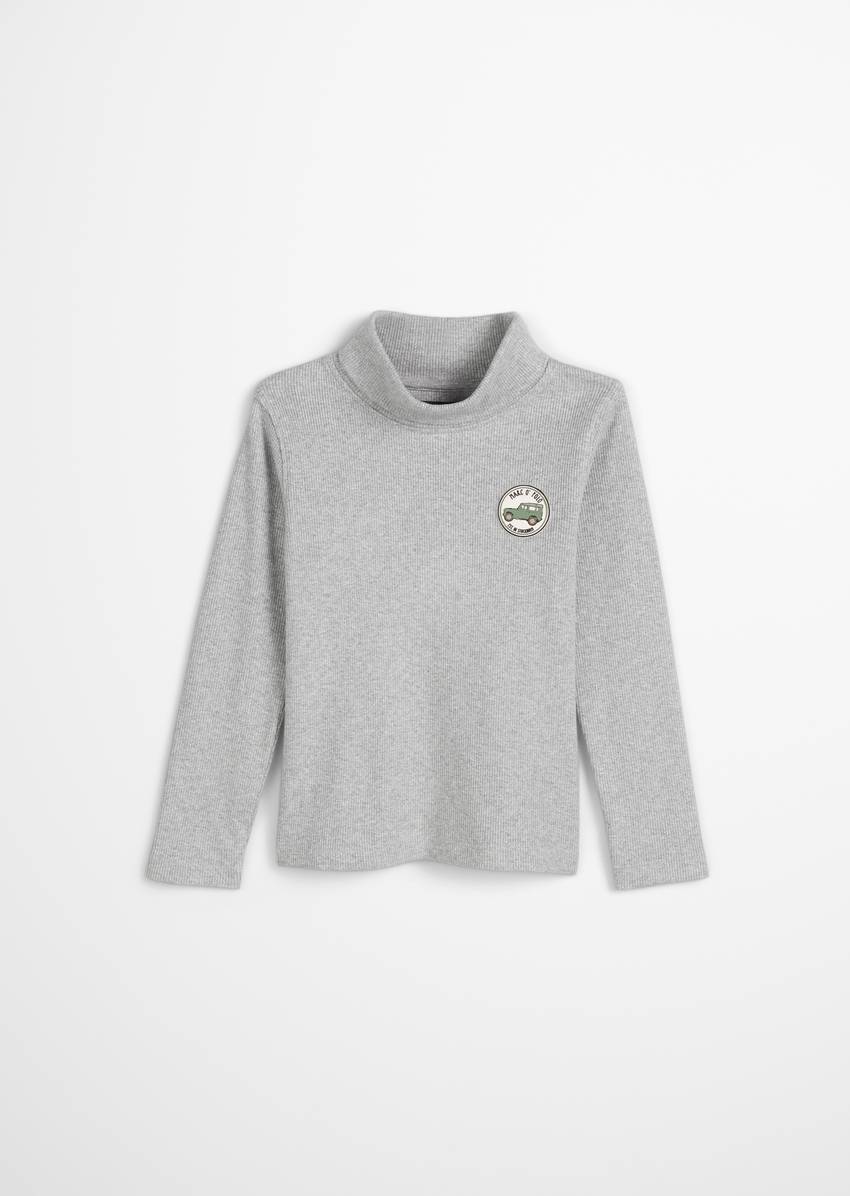 KIDS-BOYS longsleeve with yarn-dyed stripe pattern