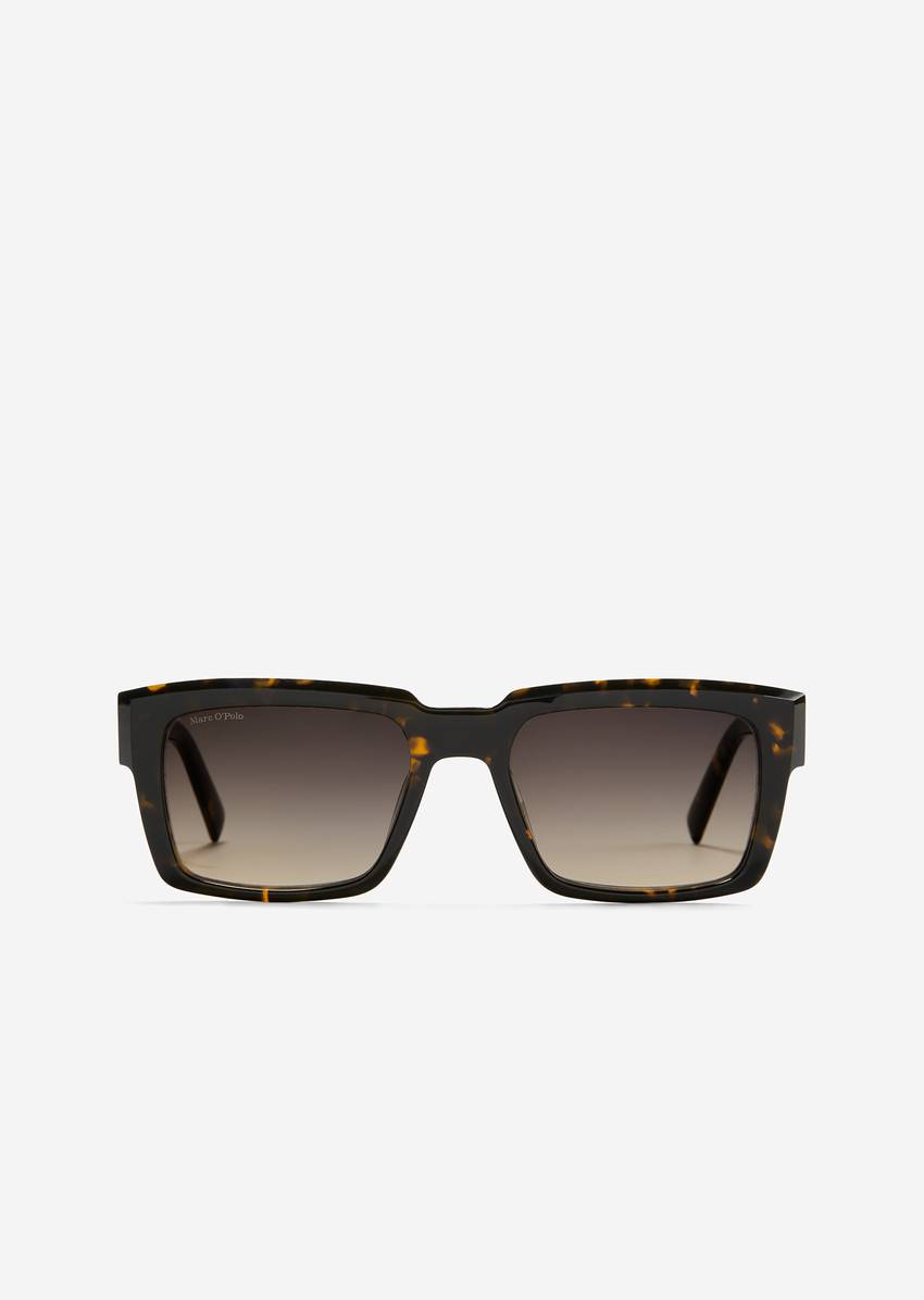 Unisex sunglasses made from lightweight organic acetate