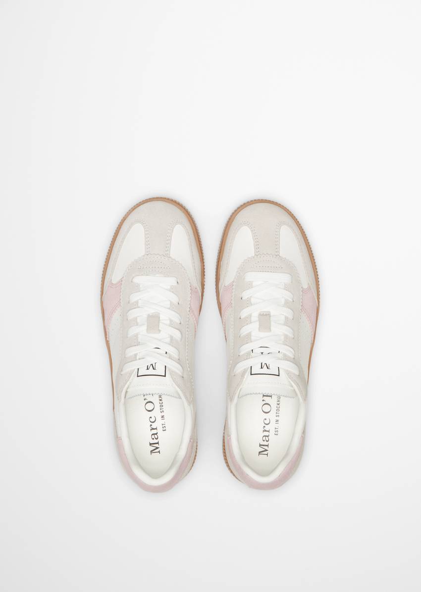 Sneaker made from high-quality cowhide