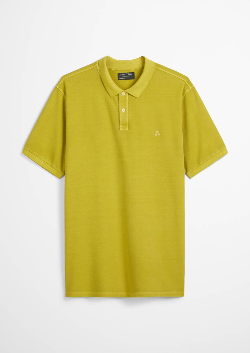 Piqué regular polo shirt made from organic cotton