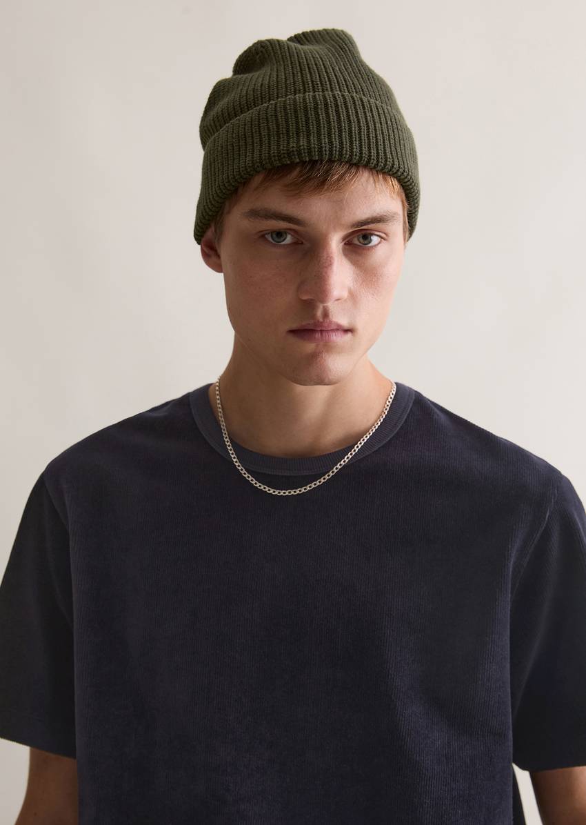 DfC T-Shirt relaxed made from soft terrycloth corduroy