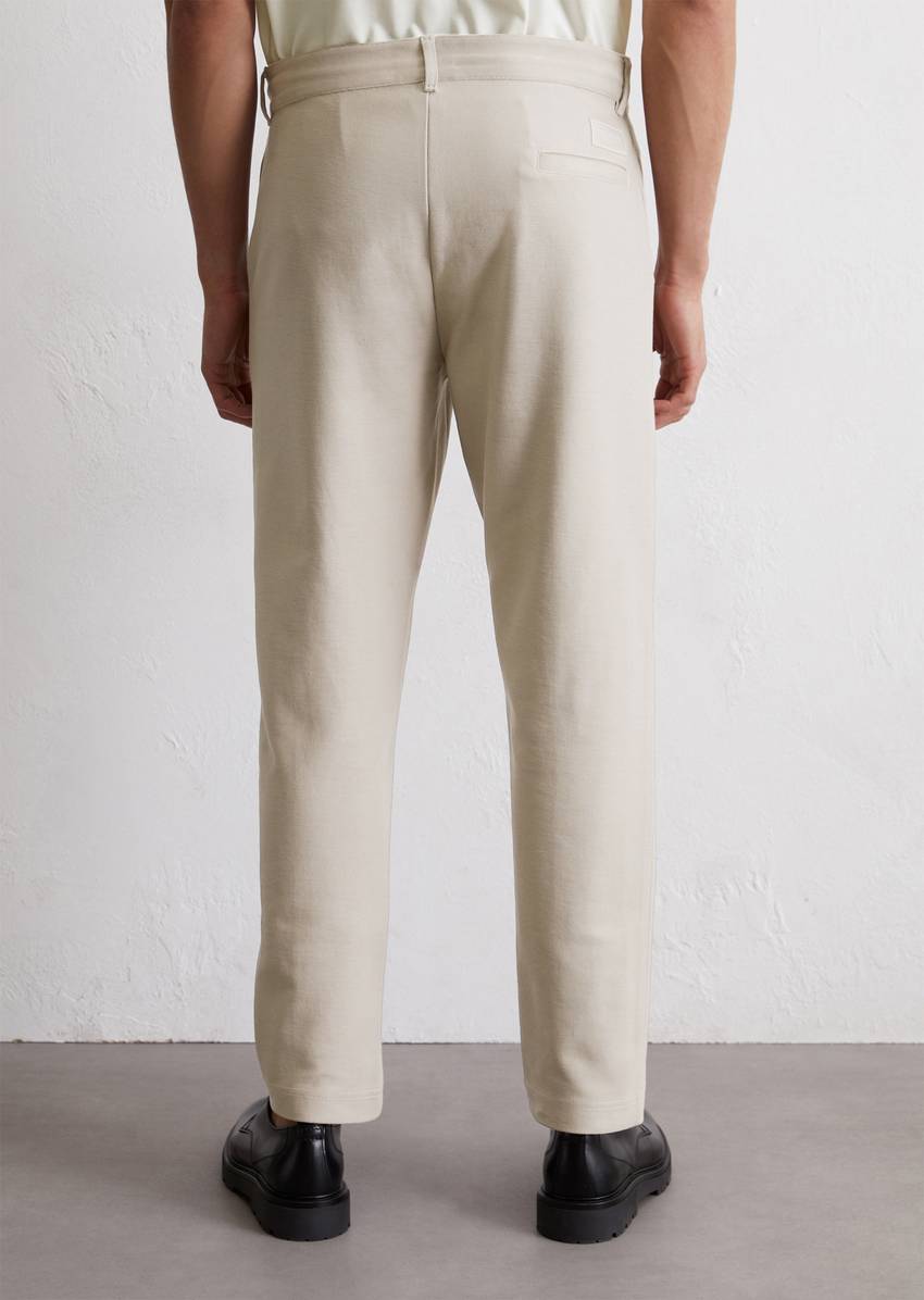 Jersey pants regular made from pure organic cotton