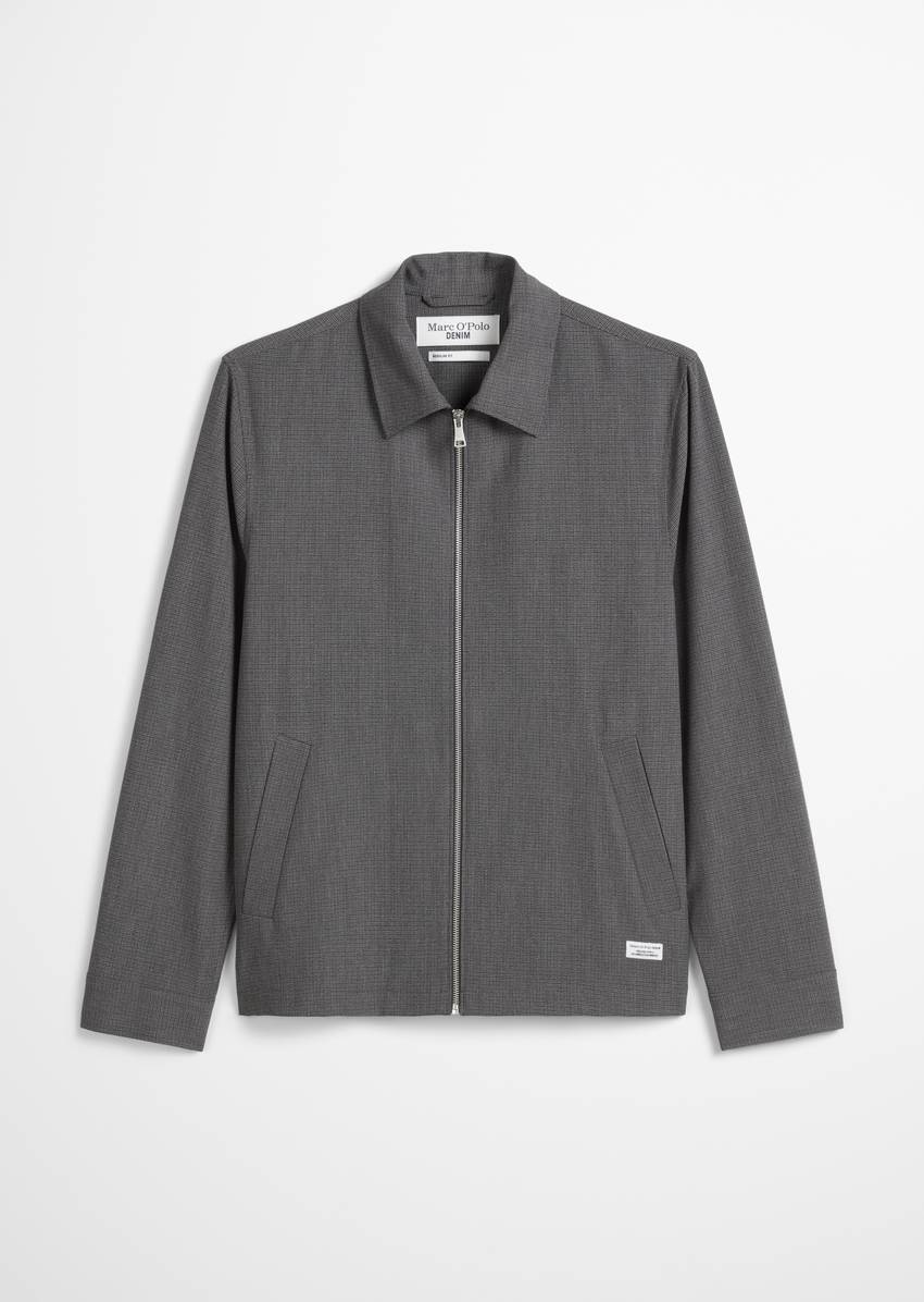Overshirt regular Made from a high-quality material mix