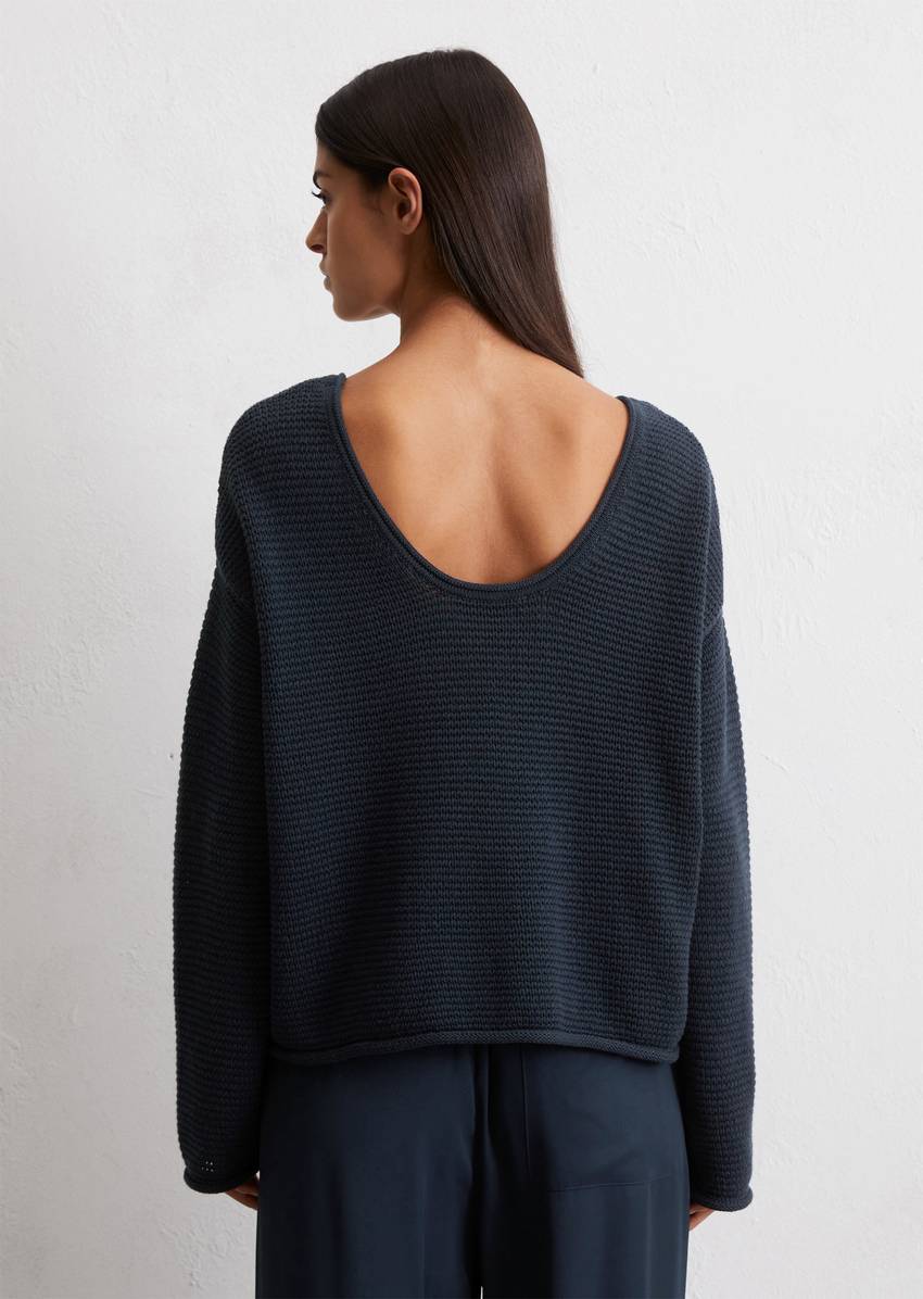 DfC oversize sweater made from organic cotton