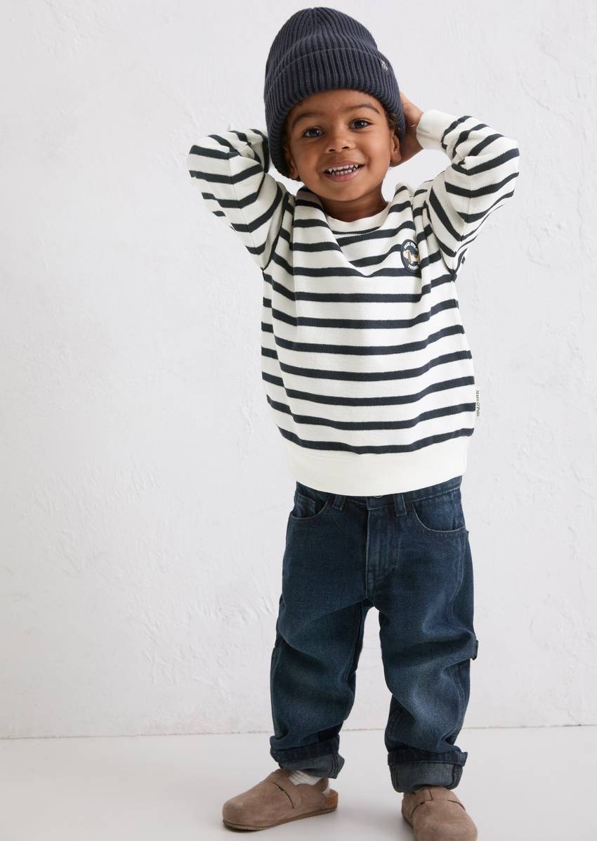 KIDS-BOYS cargo jeans made from organic cotton