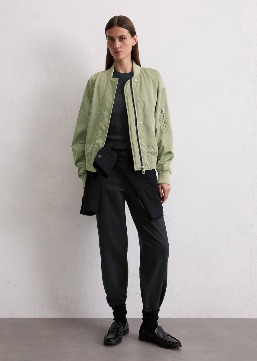 Blouson Travel Collection made from recycled polyester twill