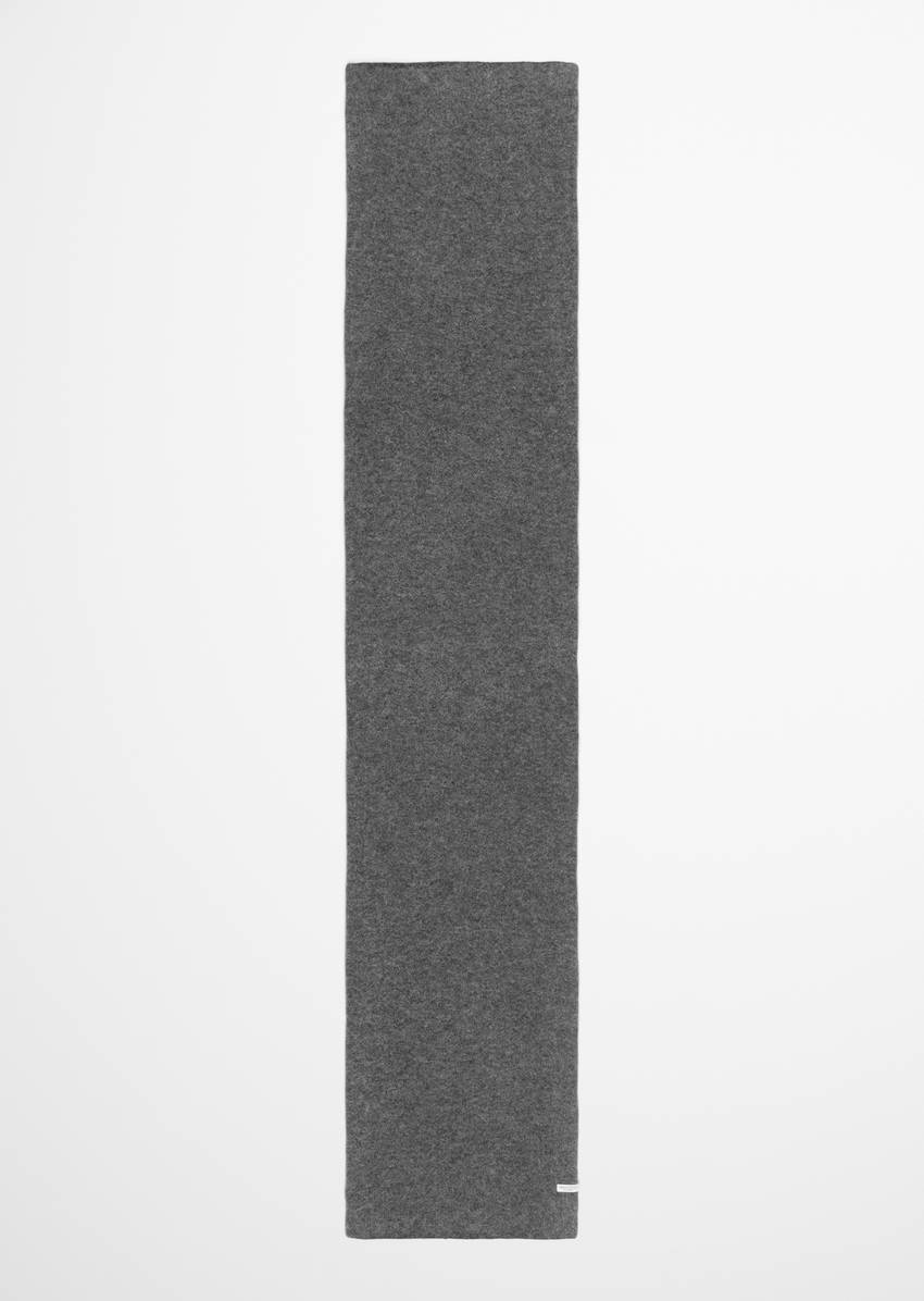 Scarf made from a soft alpaca wool mix