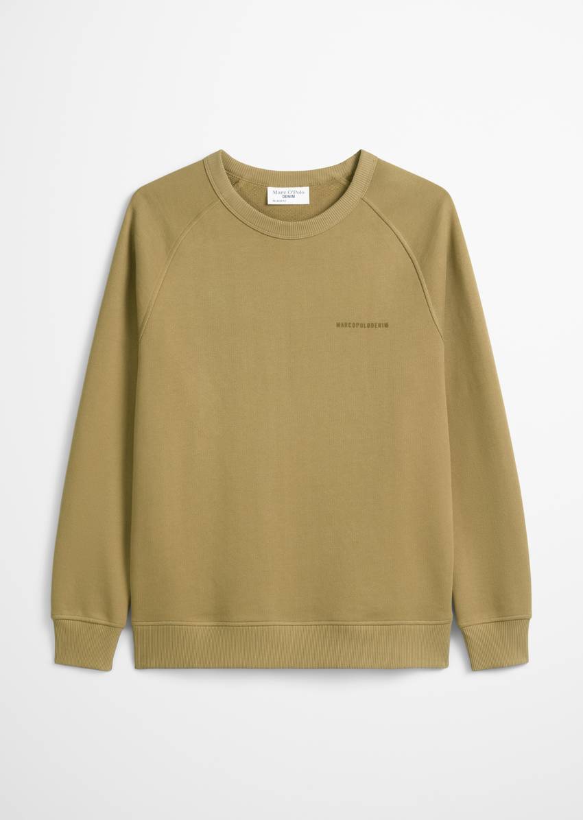 Relaxed sweatshirt made of heavy, structured quality