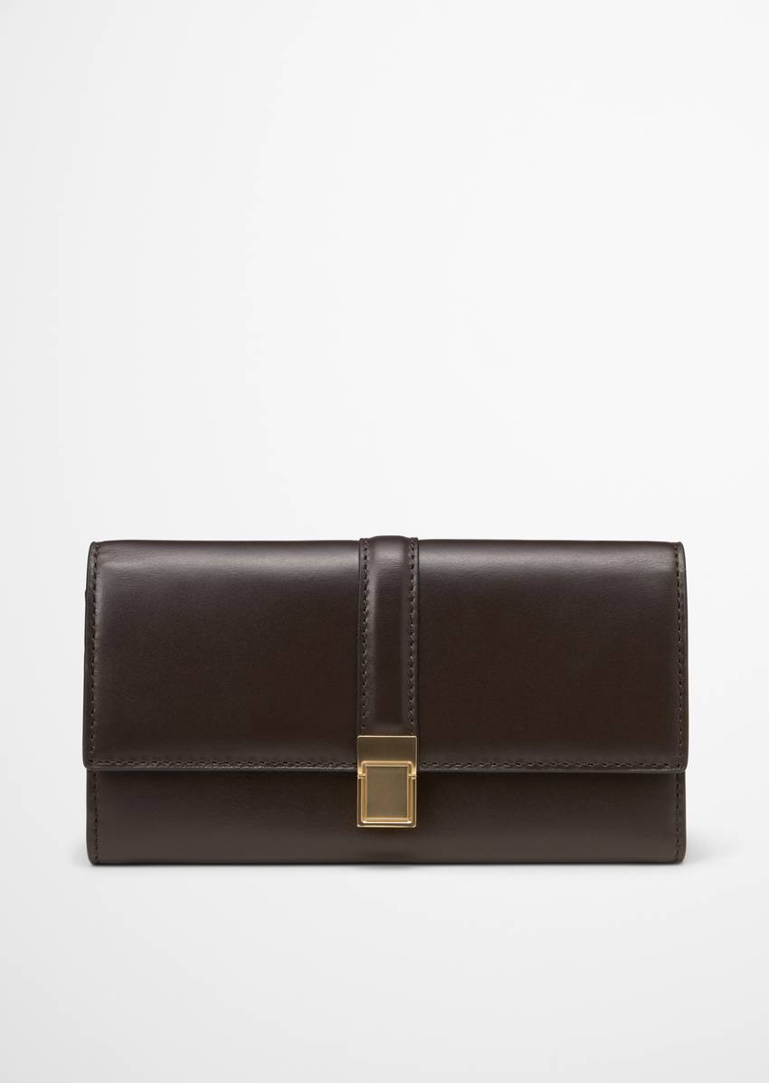 Wallet large made from fine cowhide