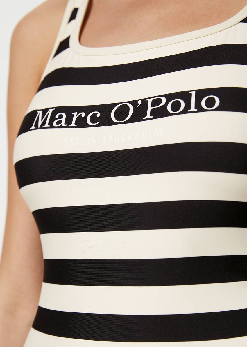 Swimsuit in a striped design