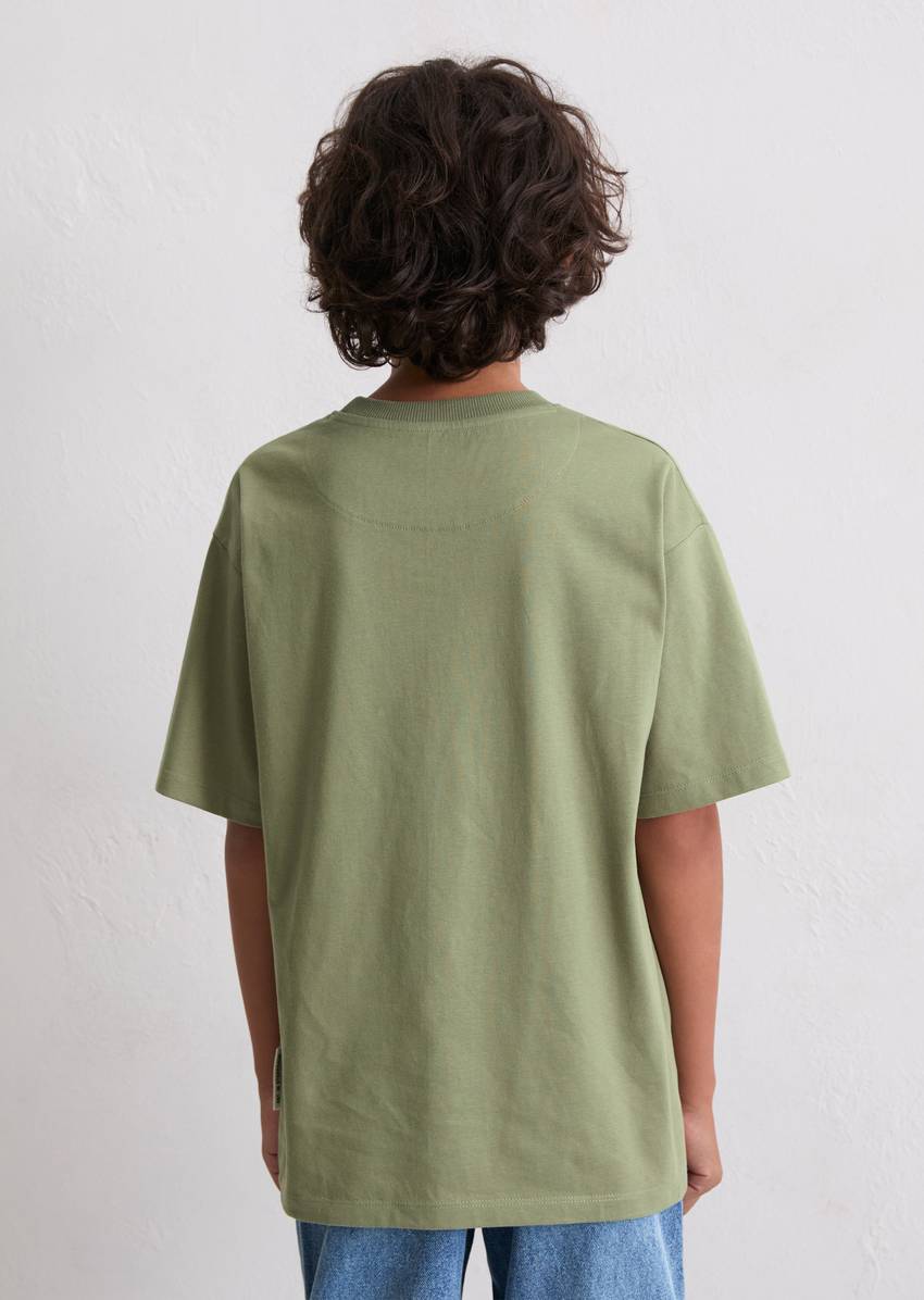 TEENS-BOYS T-shirt made from pure organic cotton