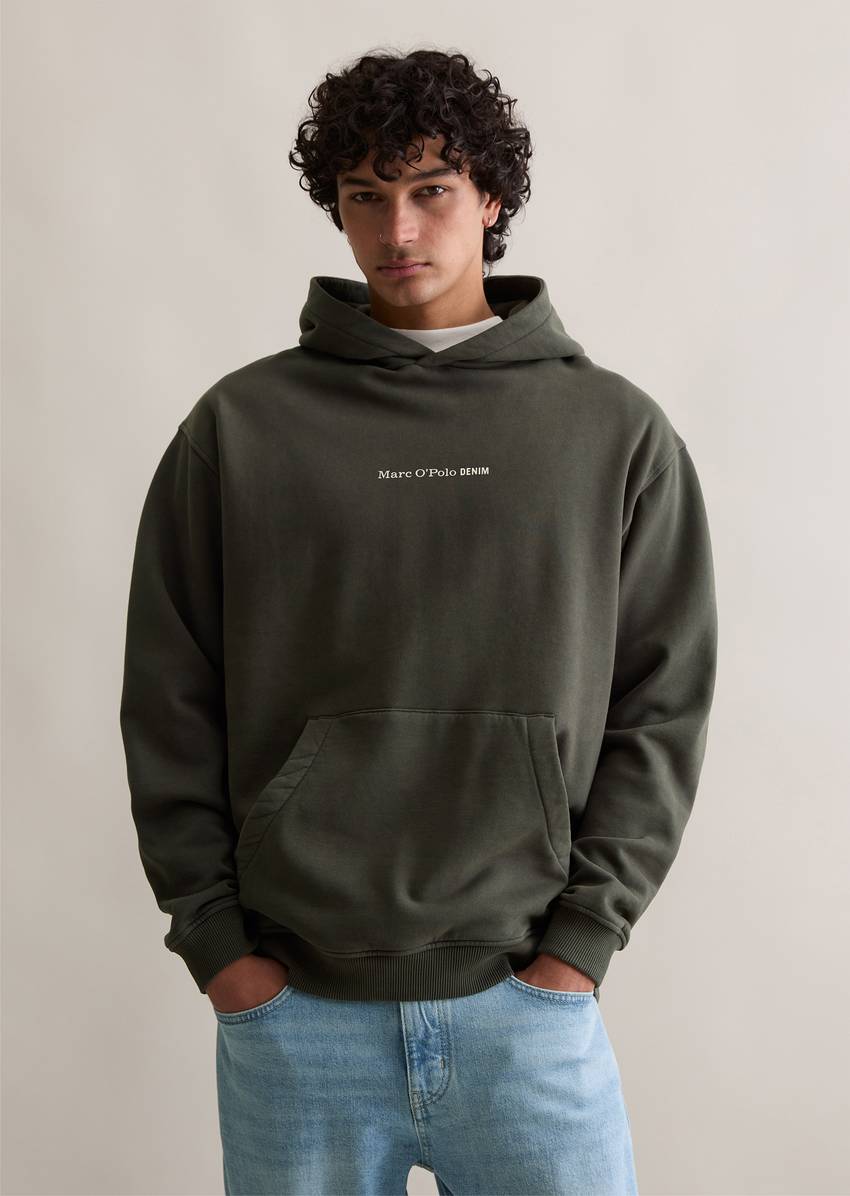 Hoodie relaxed made from pure organic cotton