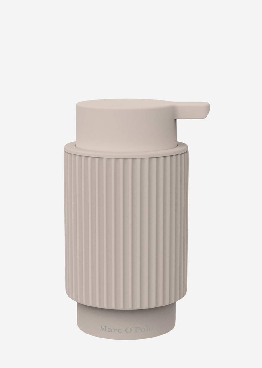 Soap dispenser model The Wave from durable stoneware