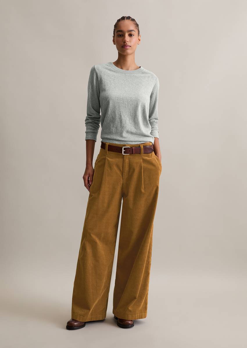 DfC Longsleeve regular made from heavy slub jersey