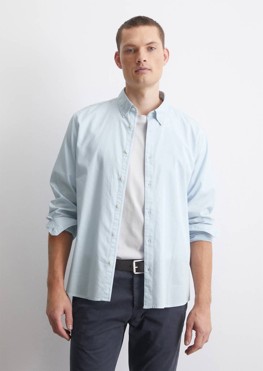 Regular shirt made from organic cotton