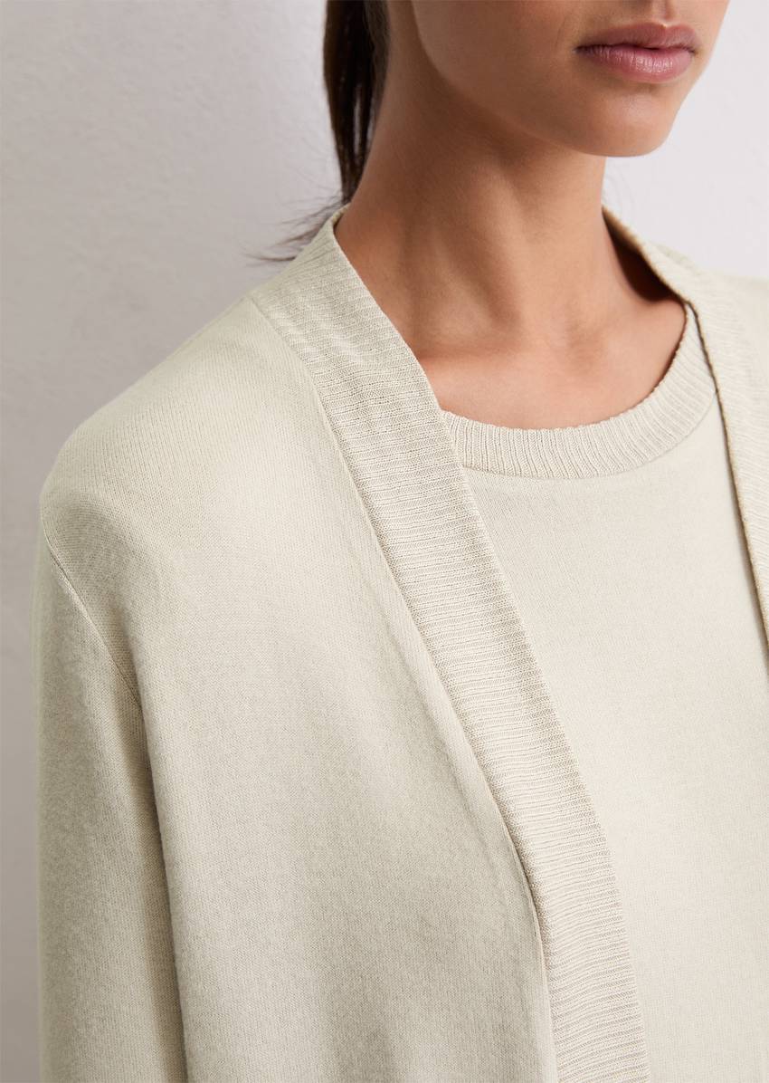 Lounge cardigan Made from a soft TENCEL™ modal blend