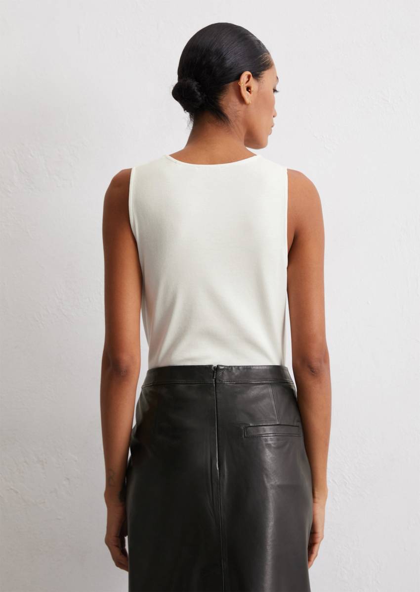 Top slim with TENCEL™ Lyocell