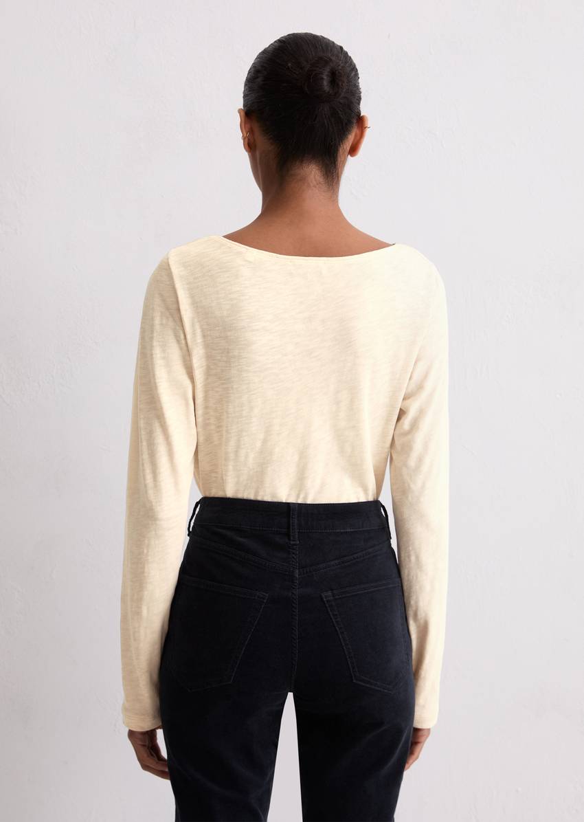 U-boat longsleeve regular made from organic cotton quality