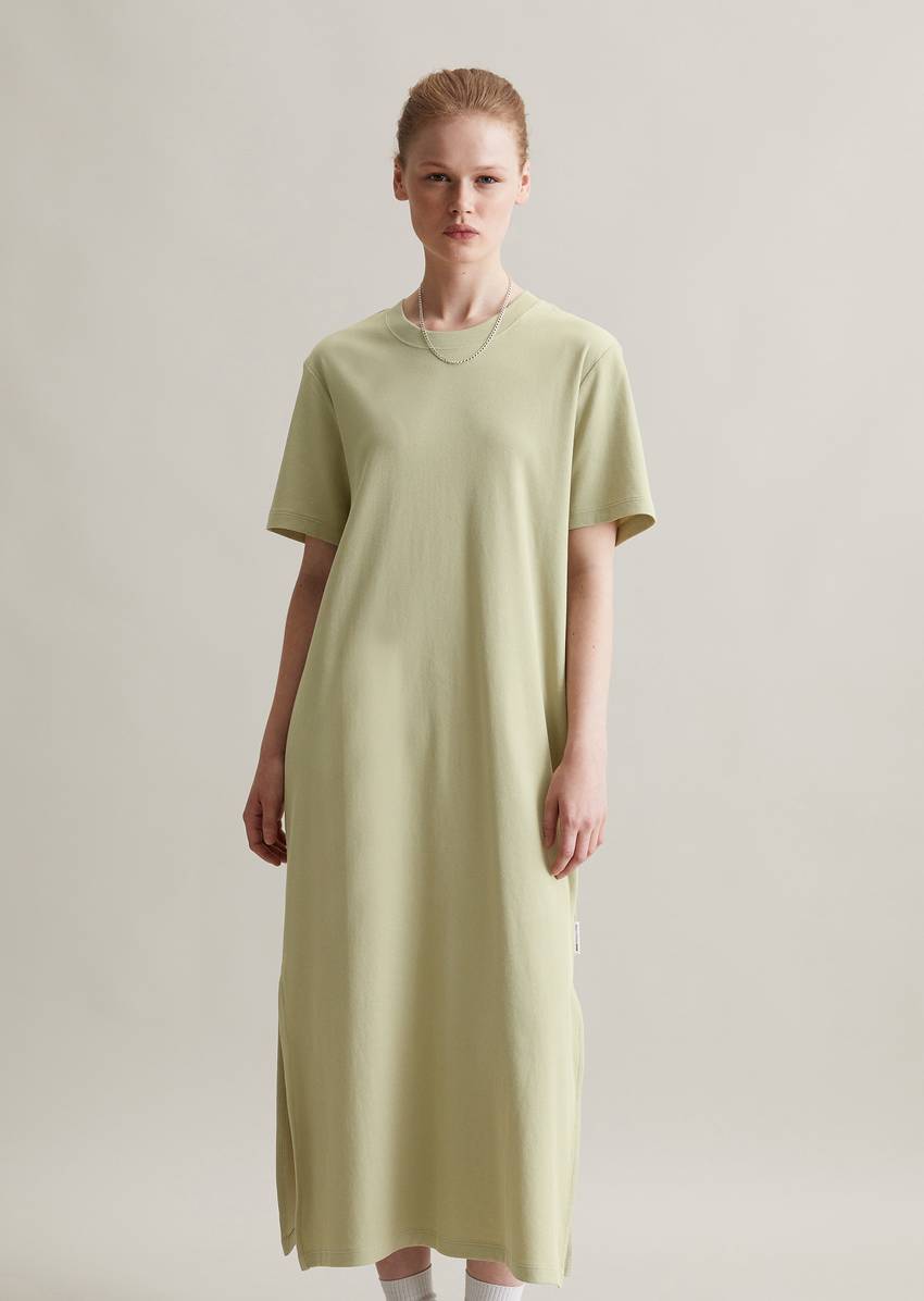 DfC jersey dress relaxed made from ribbed organic cotton