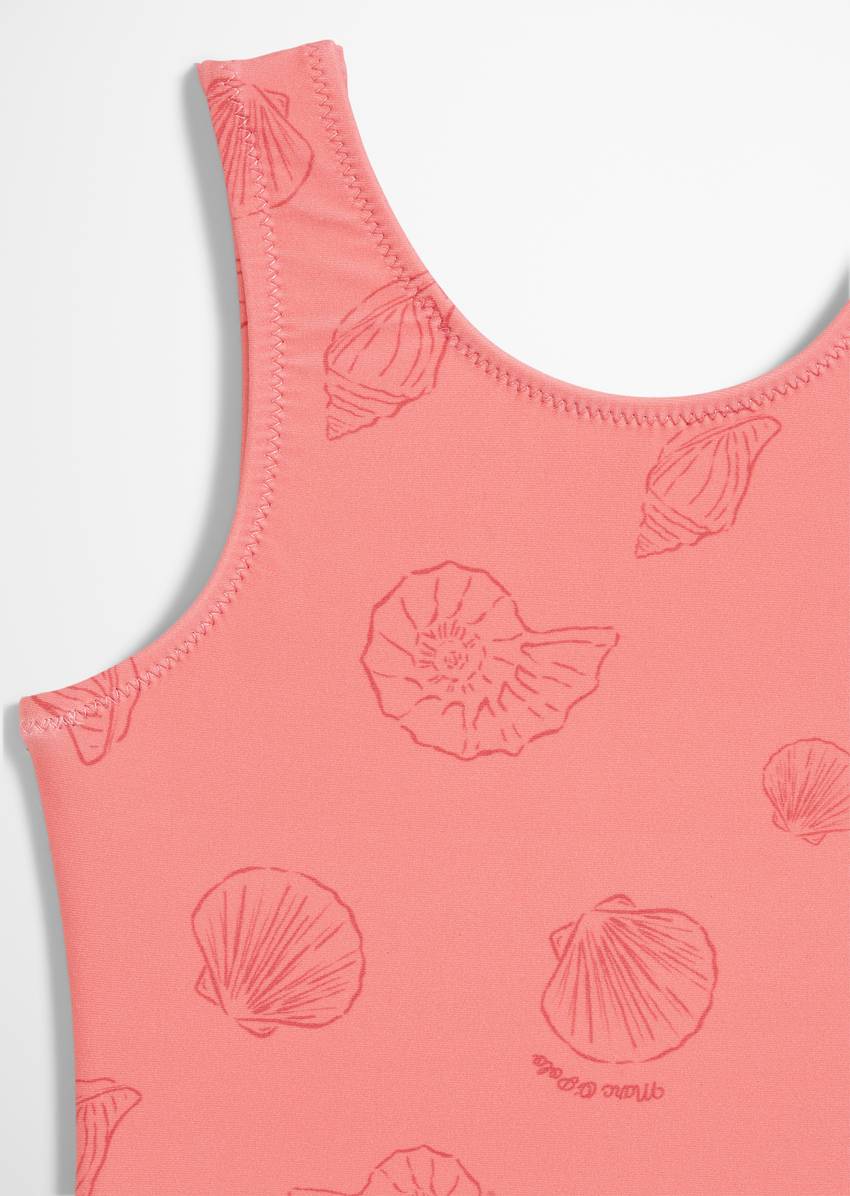 KIDS-GIRLS swimsuit with frill details