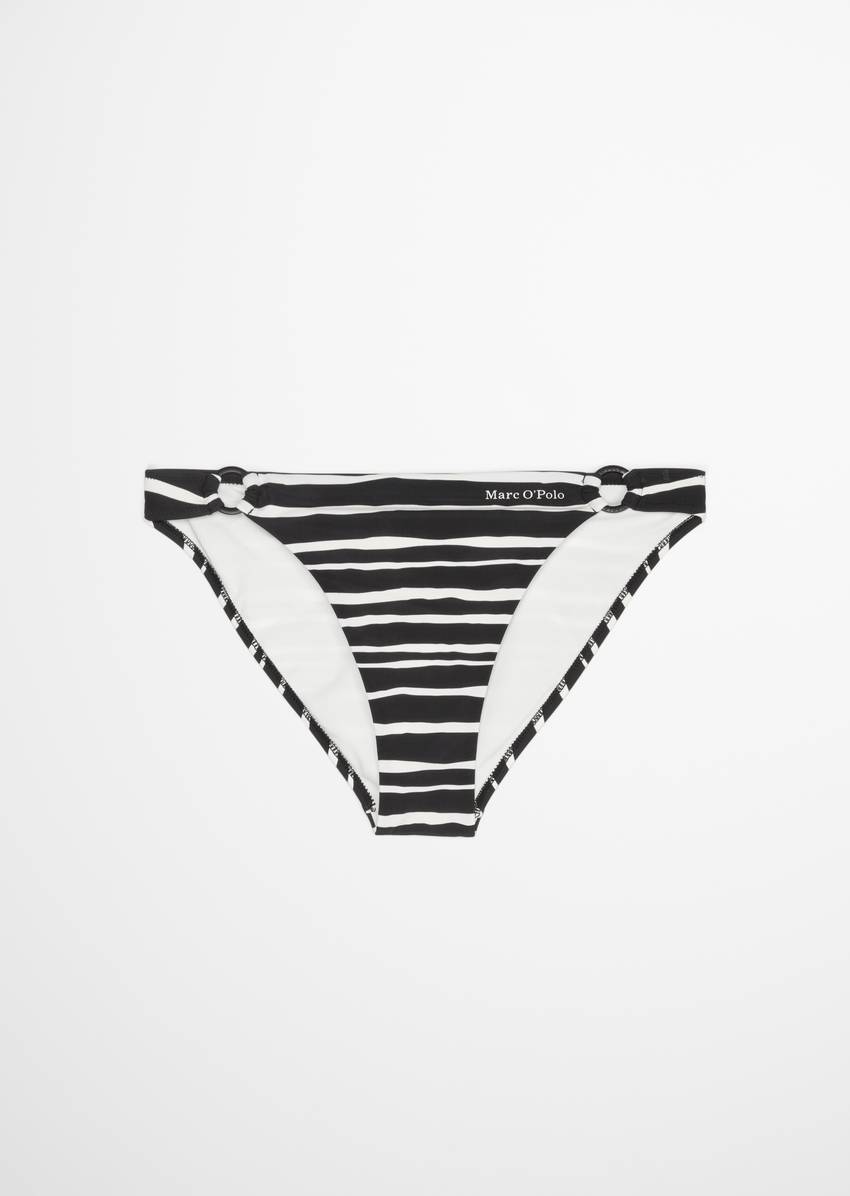 Bikini briefs in a striped design